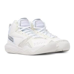 Moolah Press Break White Zebra Mid-Top Sneakers Sz 5.5Y or 7.5 Women’s BNWOB